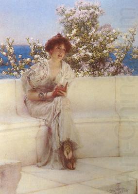 Alma-Tadema, Sir Lawrence The Year ' s at the Spring (mk24) oil painting picture